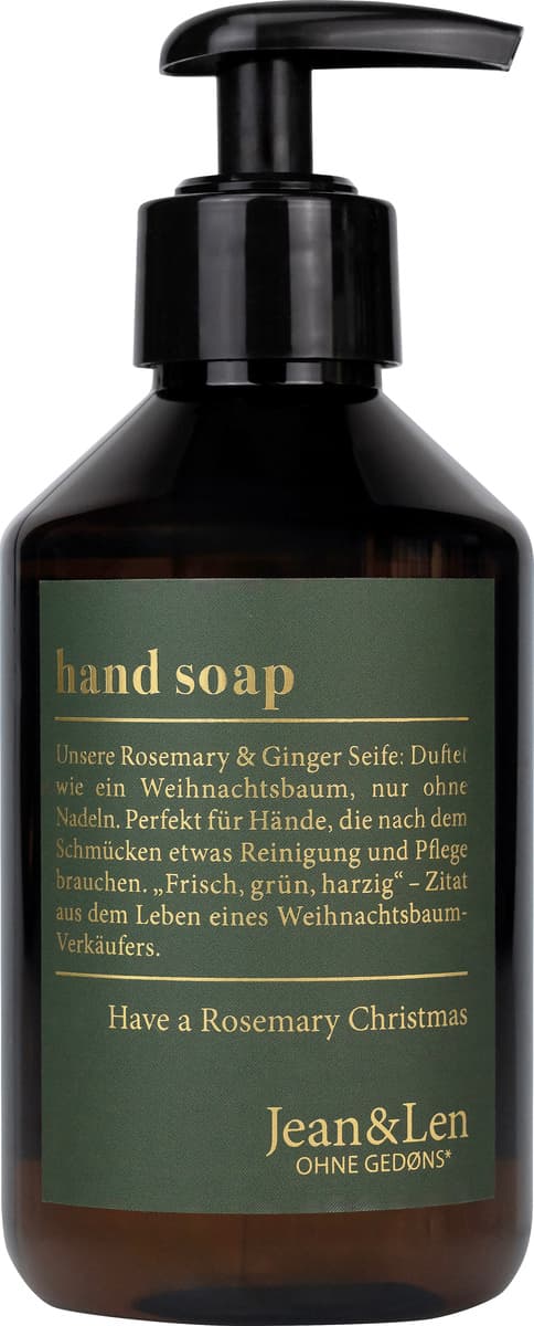 Jean&Len Flüssigseife Rosemary Ginger