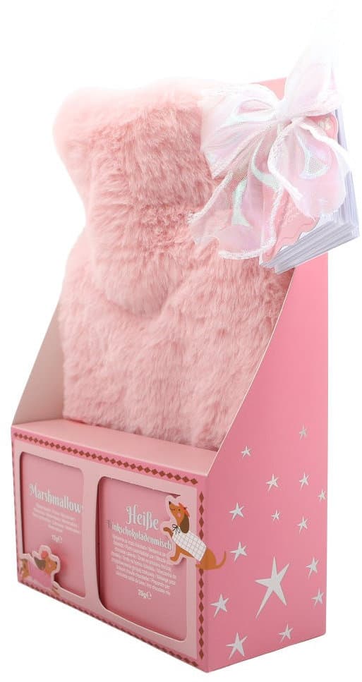 DOLCE VITA GIFTS Wärmeflasche & Trinkschokoladenmischung Geschenkpackung