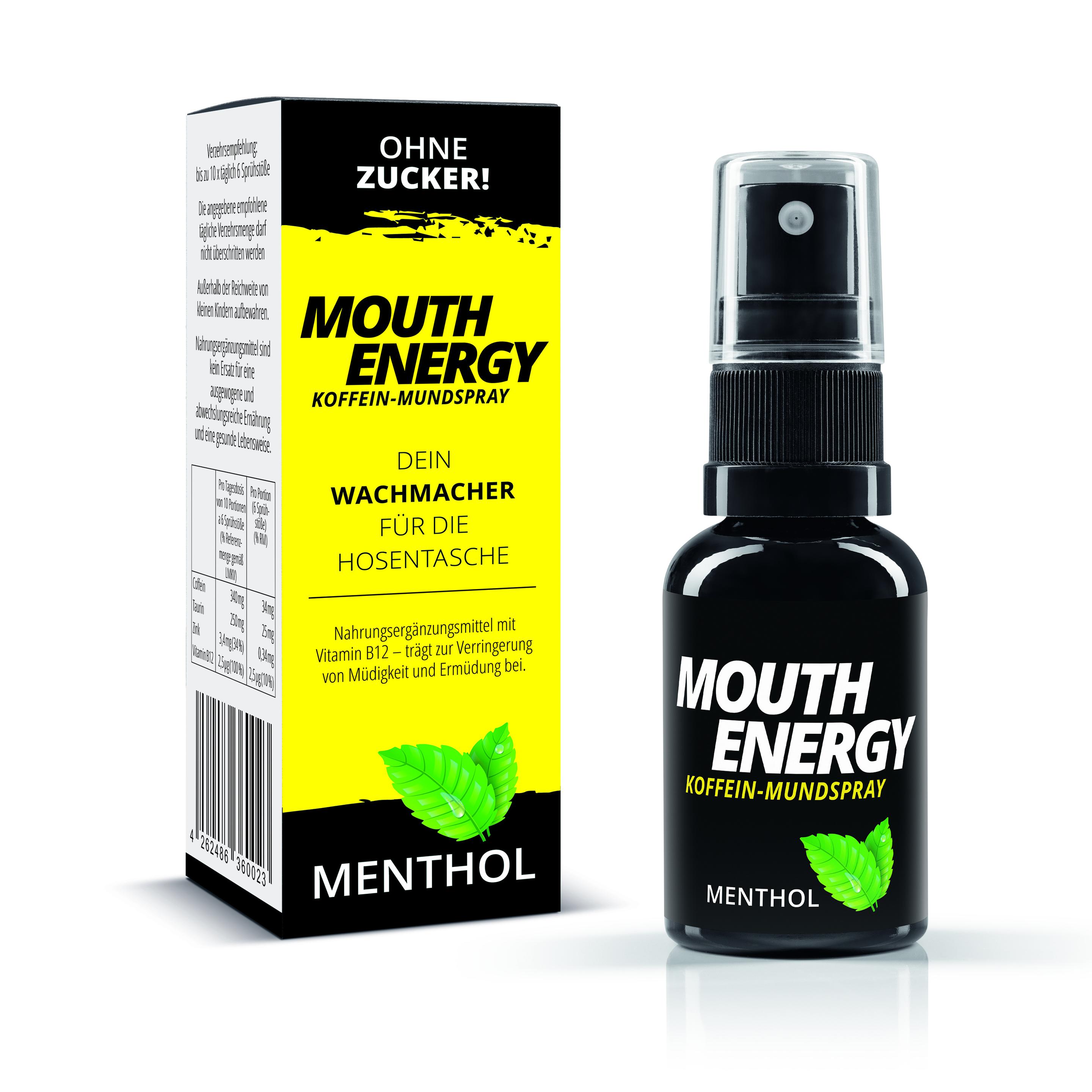 Produktbild MOUTH ENERGY Mundspray Menthol mit Koffein 2 von 3