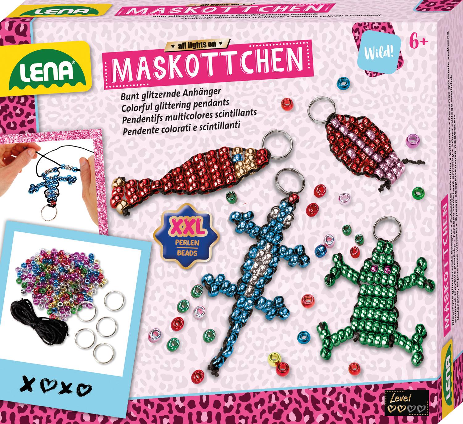 Lena - 42688 Magic World Fashion Fun - Maskottchen Perlen Set