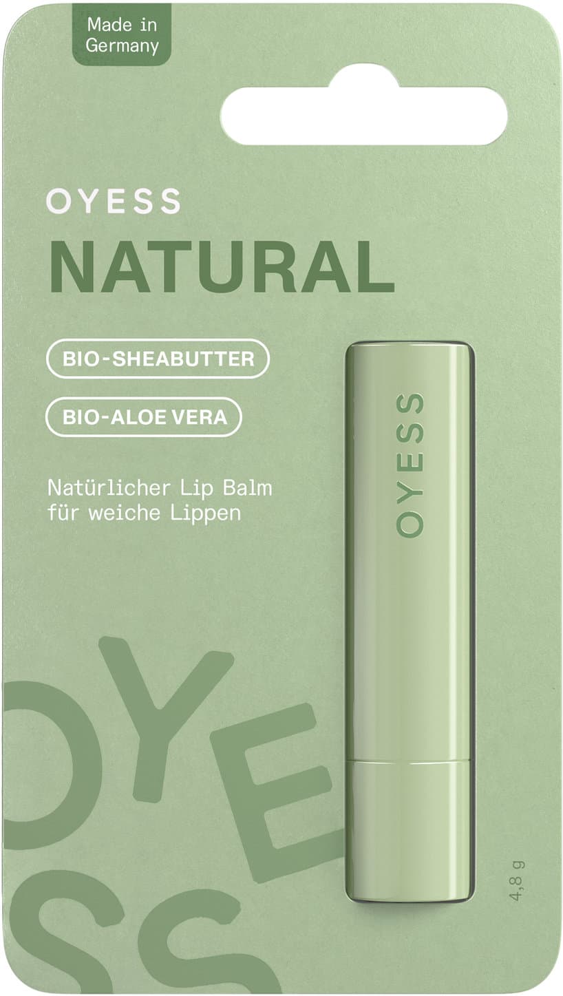 OYESS Lippenbalsamstift Natural