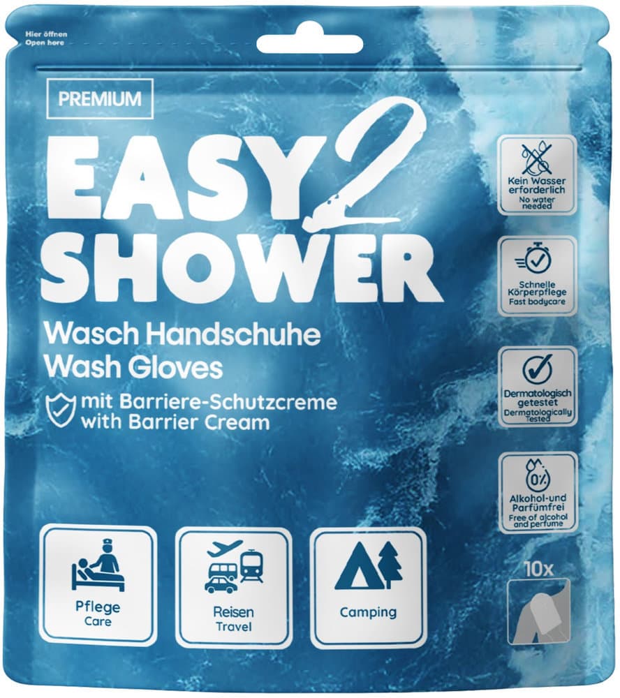 EASY2SHOWER Wasch Handschuhe