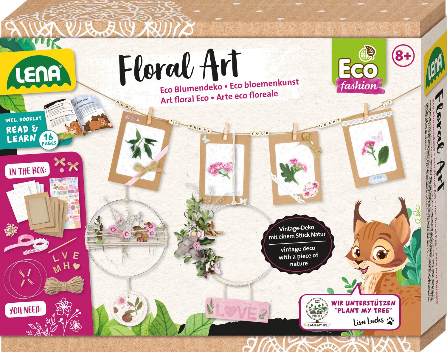 LENA Eco Floral Art, Faltschachtel 42835