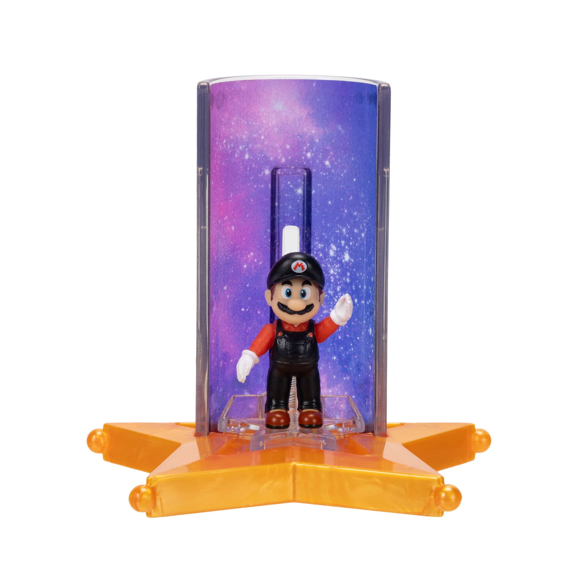 Super Mario Galaxy Movie – 3,8 cm große Figur mit Sternenwerfer – Wave 2, 1 Stück, sortiert