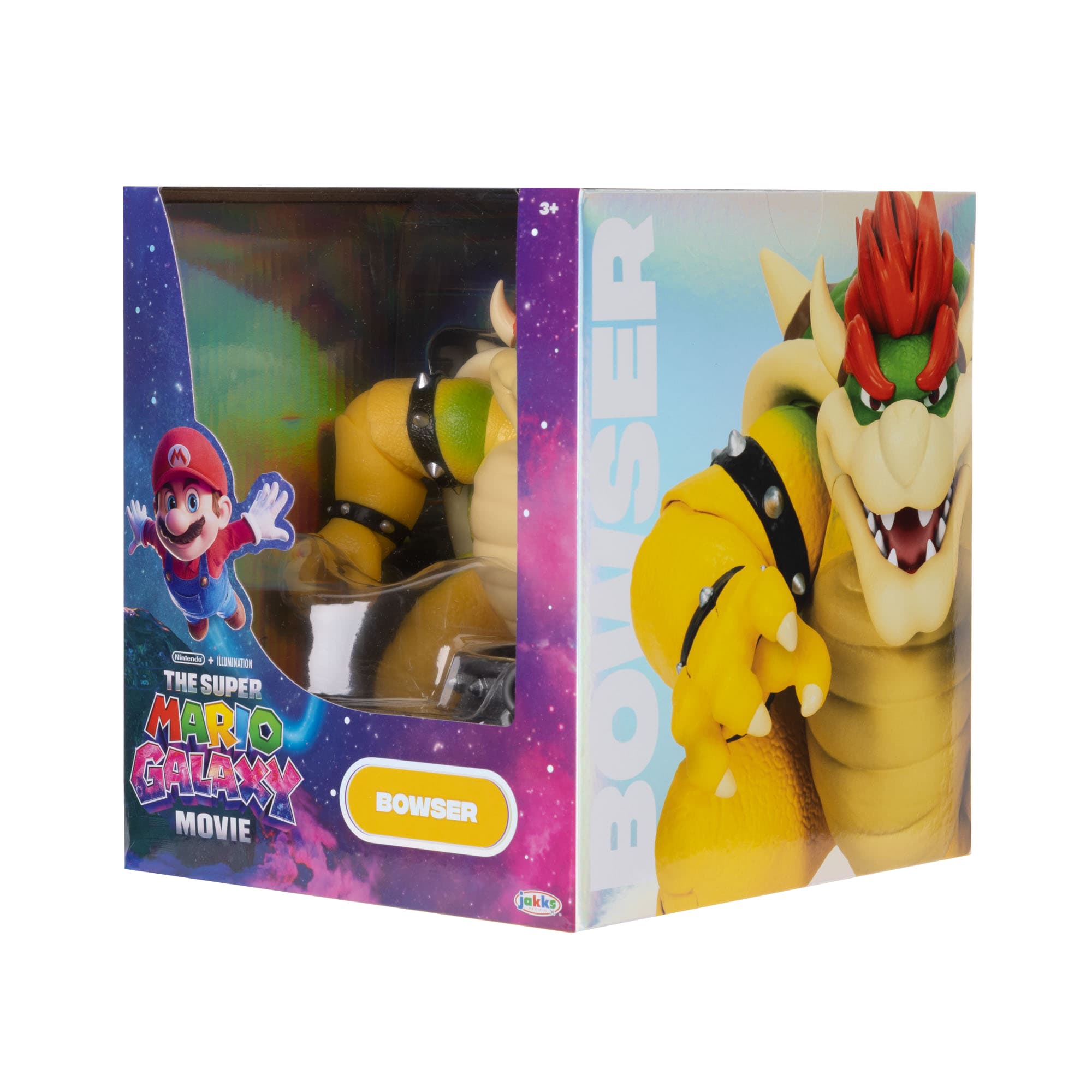 Super Mario Galaxy-Film – 15 cm große Bowser-Figur mit Kessel-Zubehör
