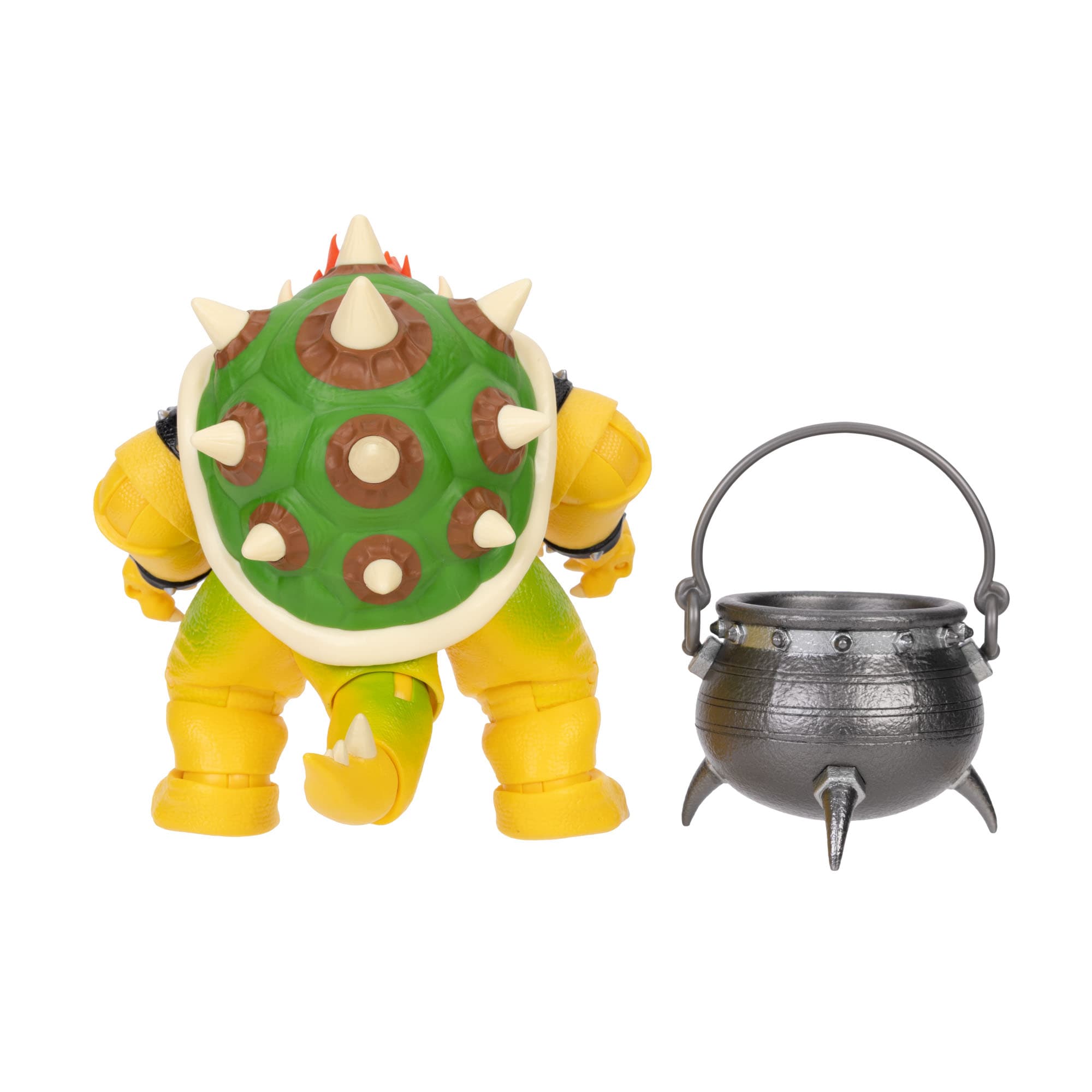 Super Mario Galaxy-Film – 15 cm große Bowser-Figur mit Kessel-Zubehör