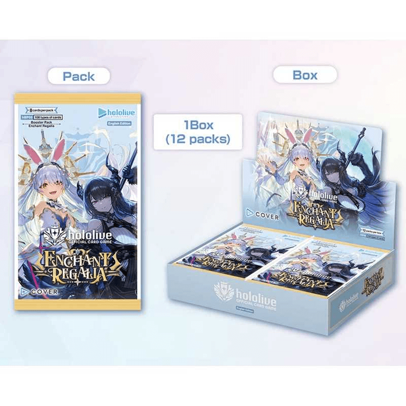 Hololive Official Card Game Booster Pack – Enchant Regalia 