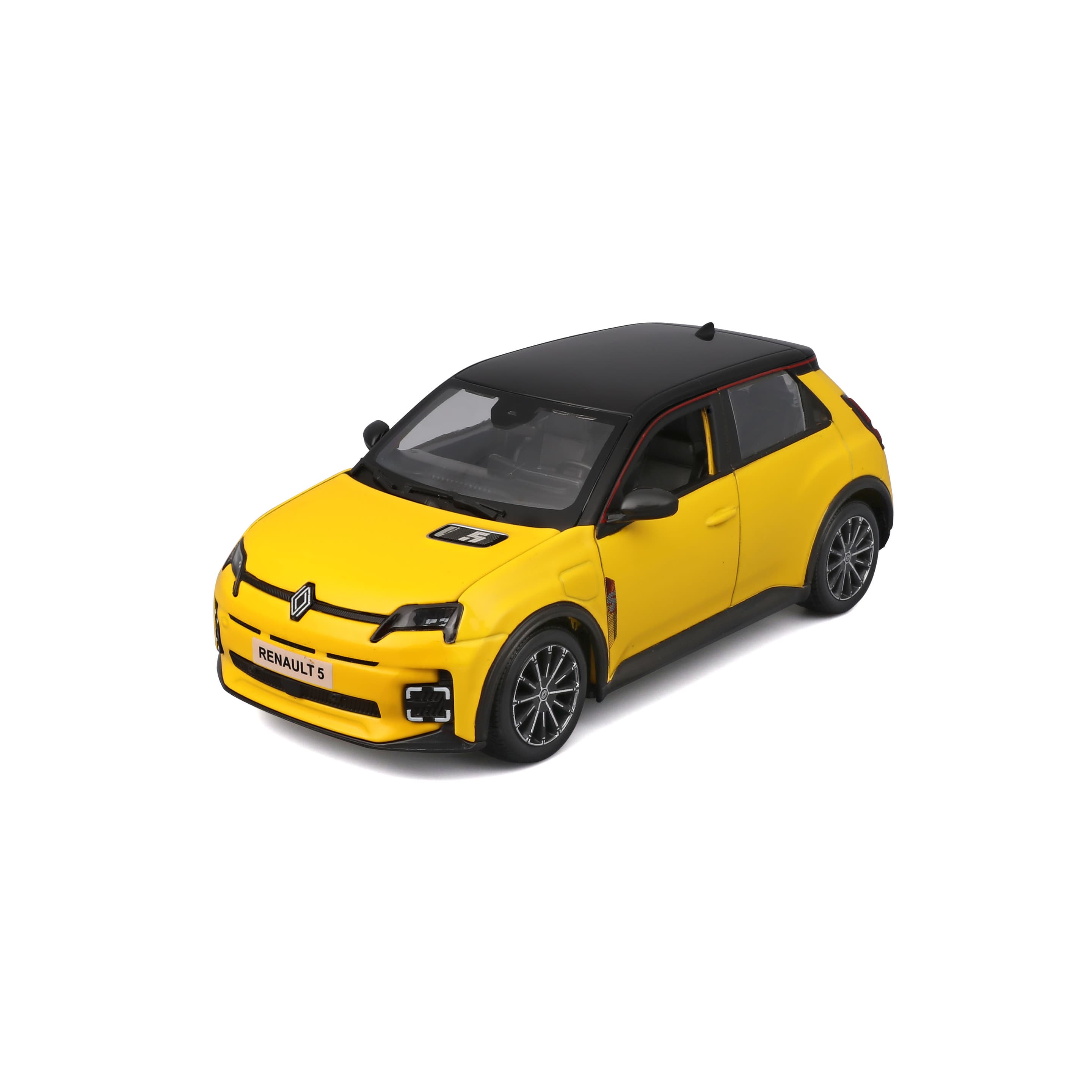 Bburago - 1:24 Renault 5 E-Tech gelb