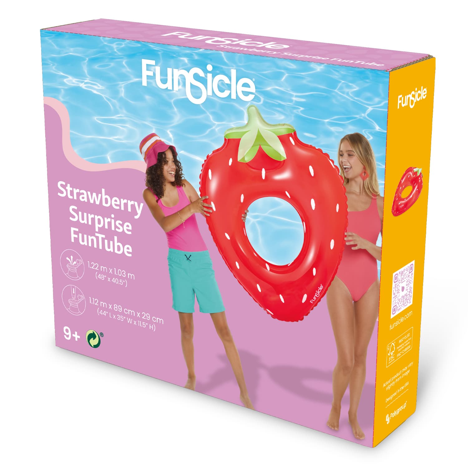 Funsicle Strawberry Surprise FunTube