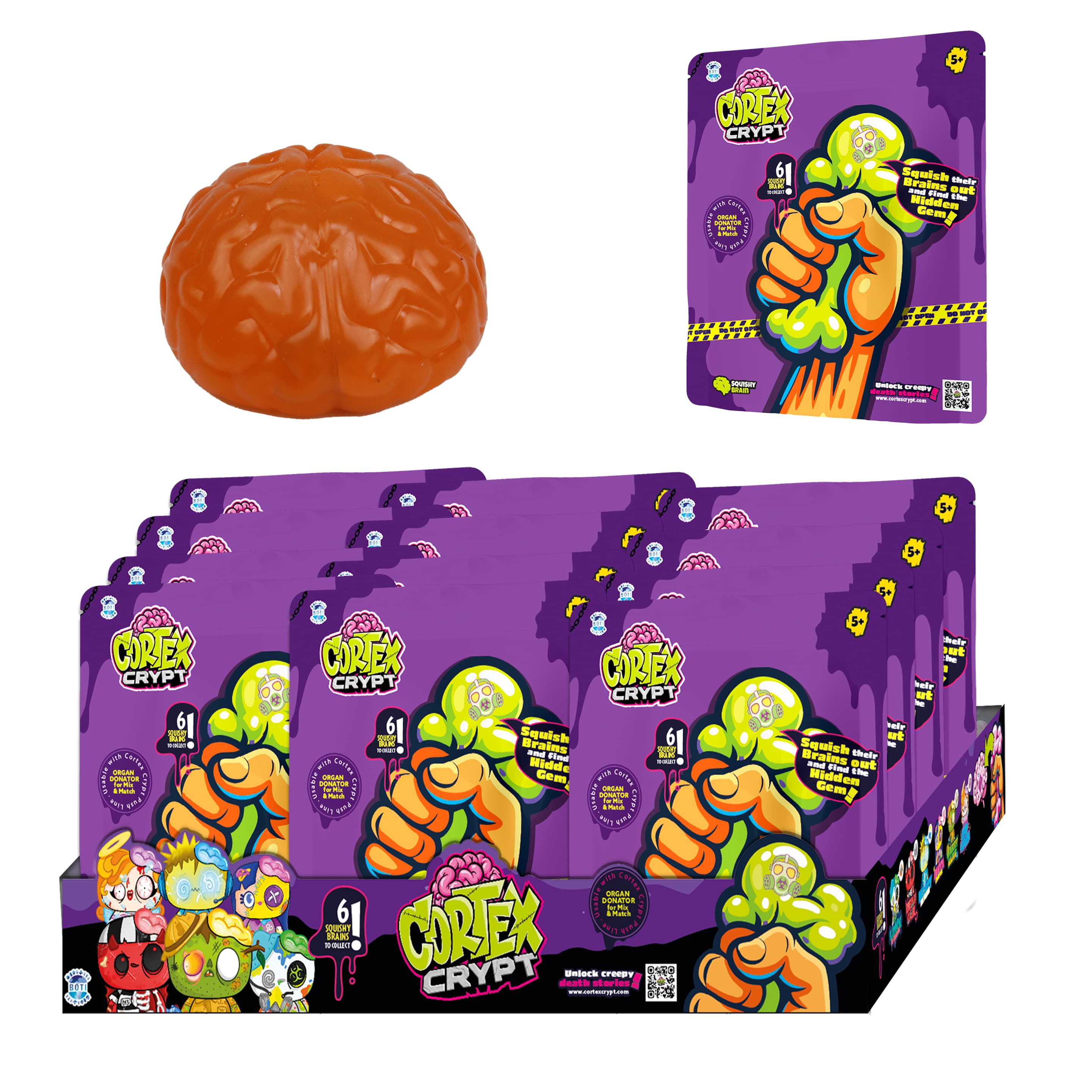 Cortex Crypt Squishy Brains sortiert (Keine Auswahl möglich)