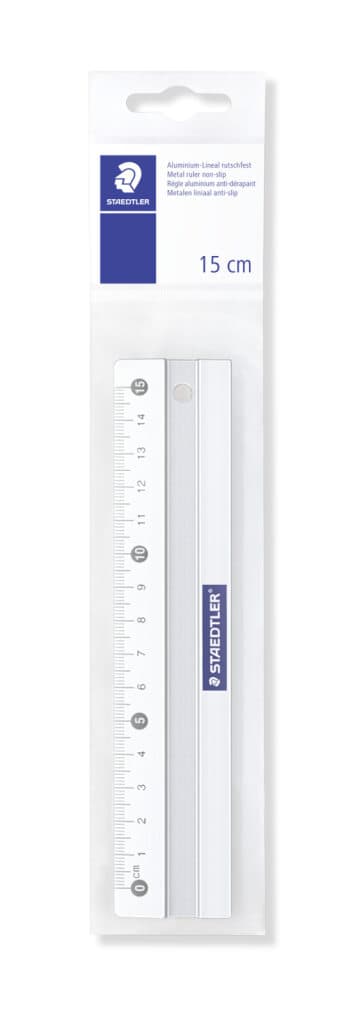 STAEDTLER Mars Aluminium-Lineal, Länge 15 cm