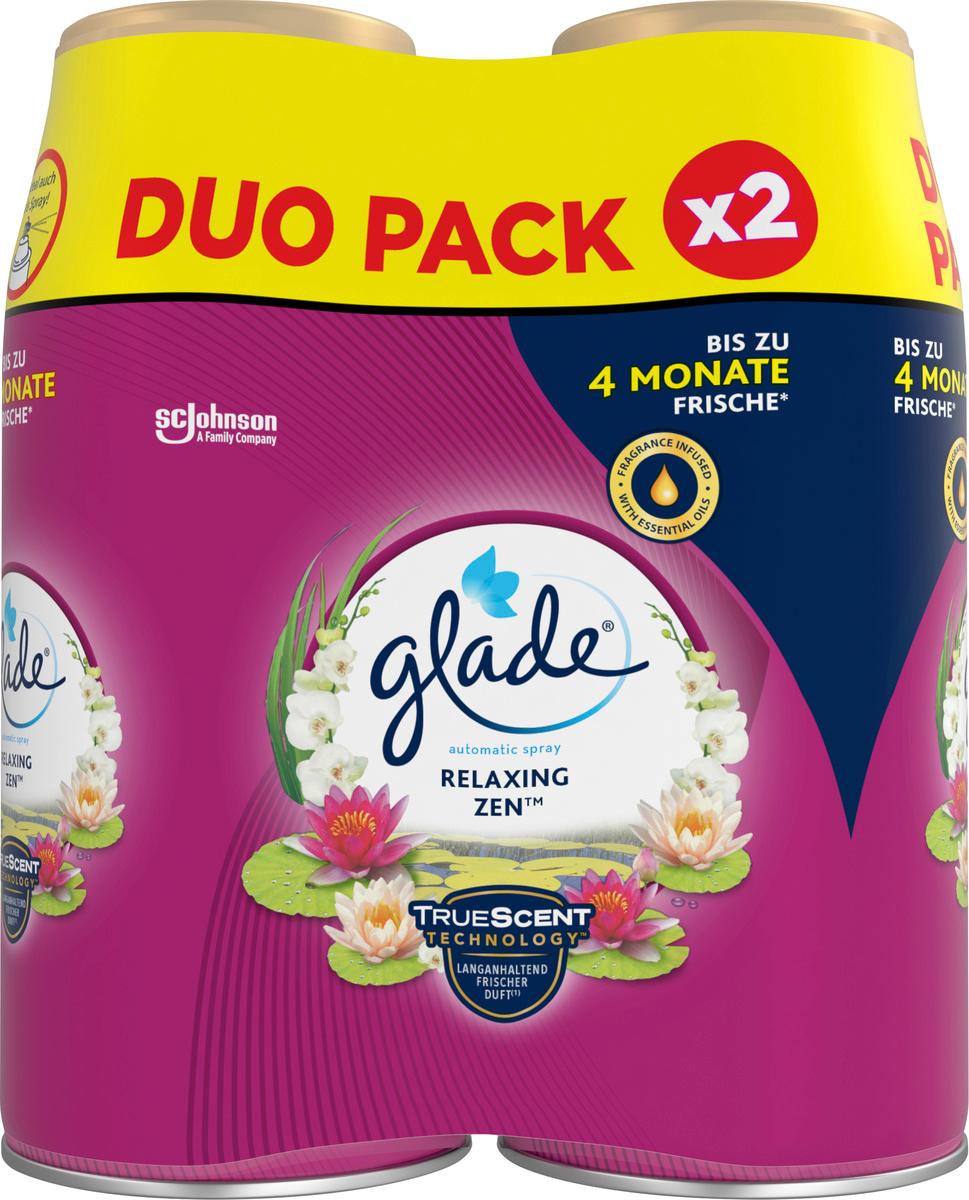 Glade Automatic Spray Nachfüller Relaxing Zen Doppelpack