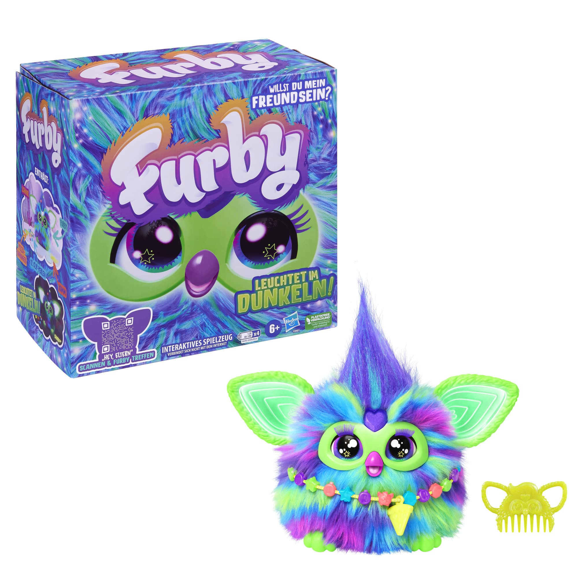 Hasbro - Furby Galaxy (leuchtet im Dunkeln)