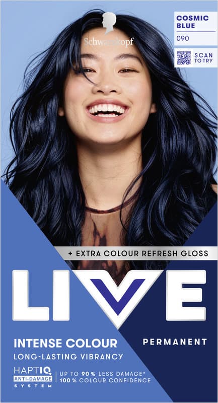 Schwarzkopf LIVE Harafarbe Intense Extra Colour