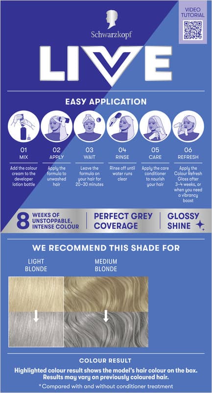Schwarzkopf LIVE Harafarbe Intense Colour