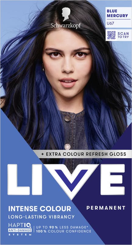 Schwarzkopf LIVE Harafarbe Intense Colour