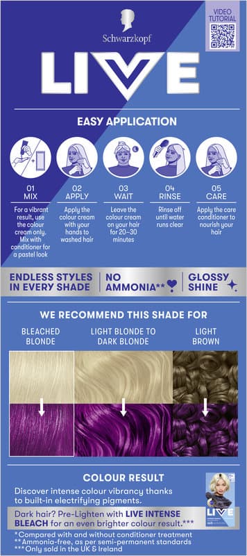 Schwarzkopf LIVE Haarfarbe Colour Moment