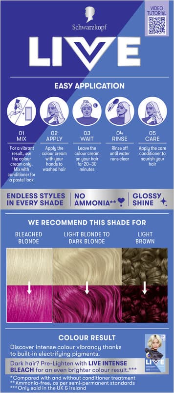 Schwarzkopf LIVE Haarfarbe Colour Moment