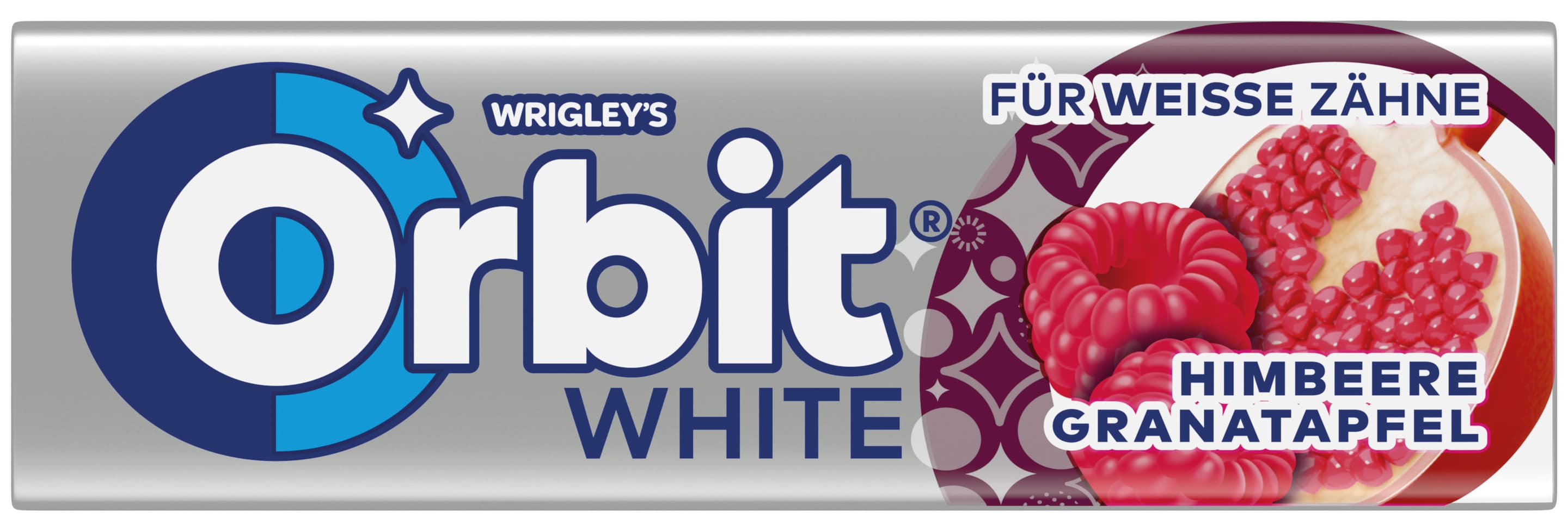 Orbit White Himbeere Granatapfel