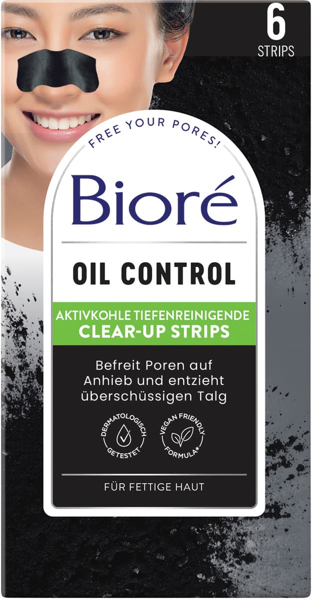 BIORÉ Aktivkohle Clear-Up Strips