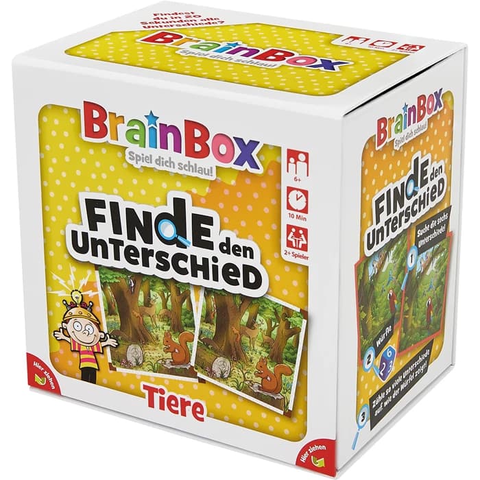 BrainBox - Finde den Unterschied Tiere 2094917