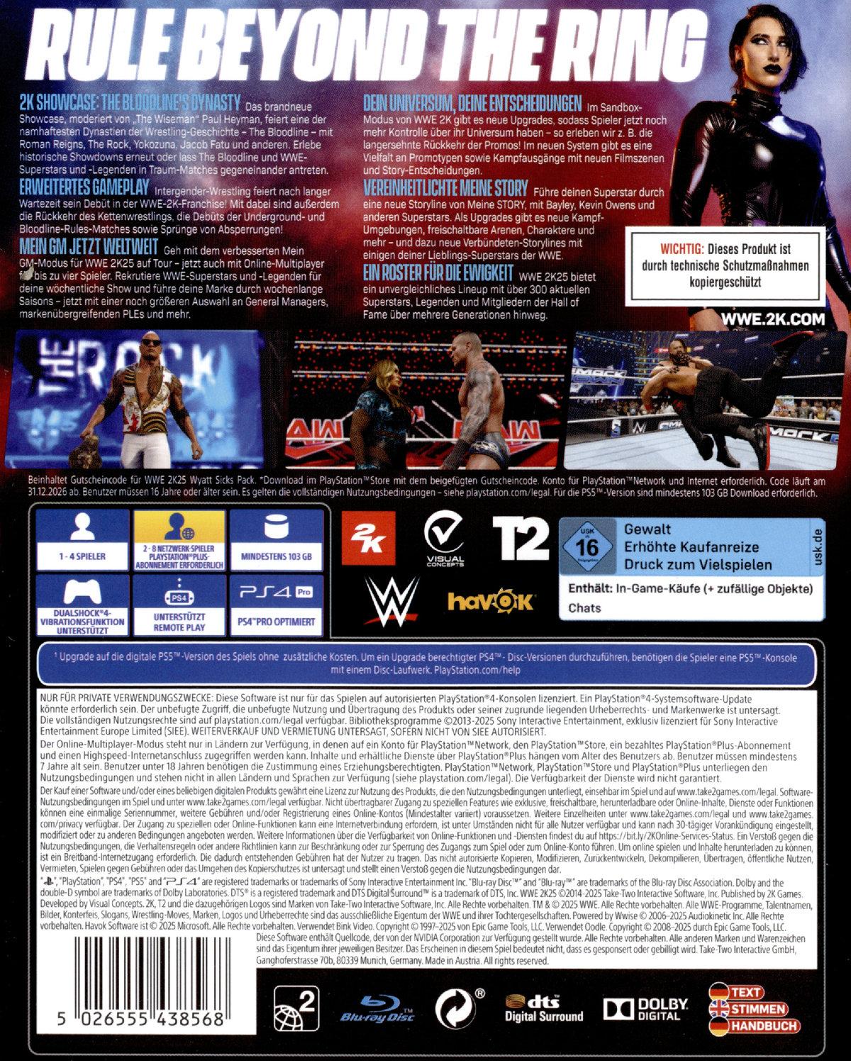 Produktbild WWE 2K25 2 von 8