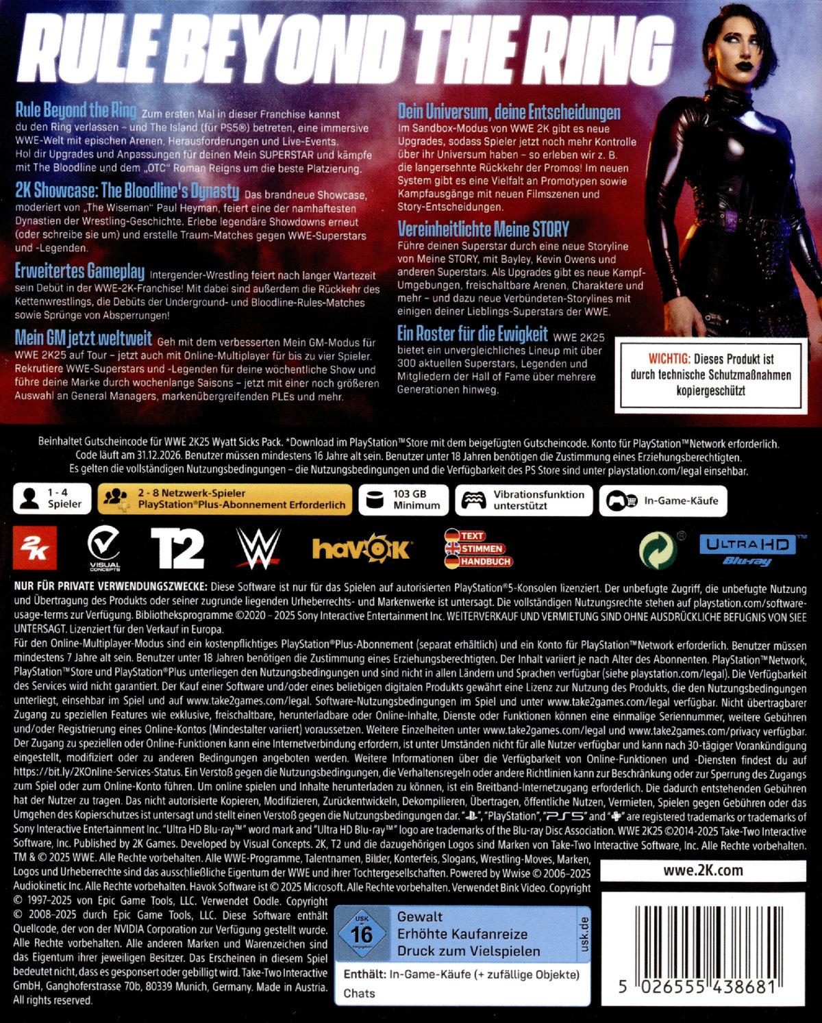 Produktbild WWE 2K25 2 von 8