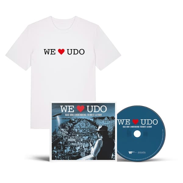 WE LOVE UDO - Das Udo Lindenberg Tribute Album (CD+T-Shirt XL)