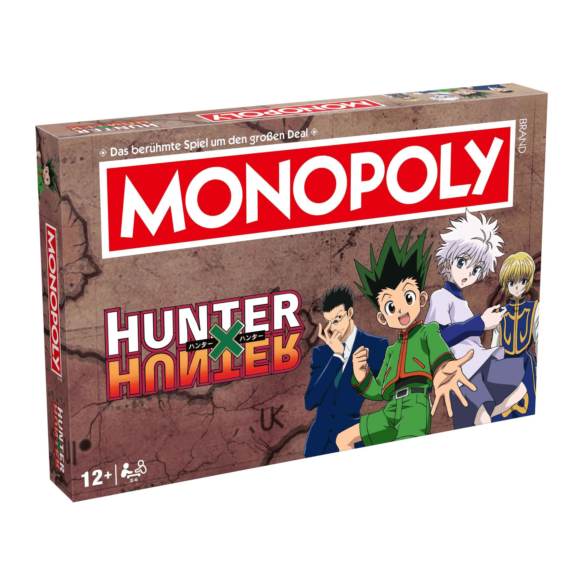 Winning Moves - Monopoly – Hunter x Hunter Edition | Offizielles Brettspiel für 2–6 Spieler ab 12 Jahren