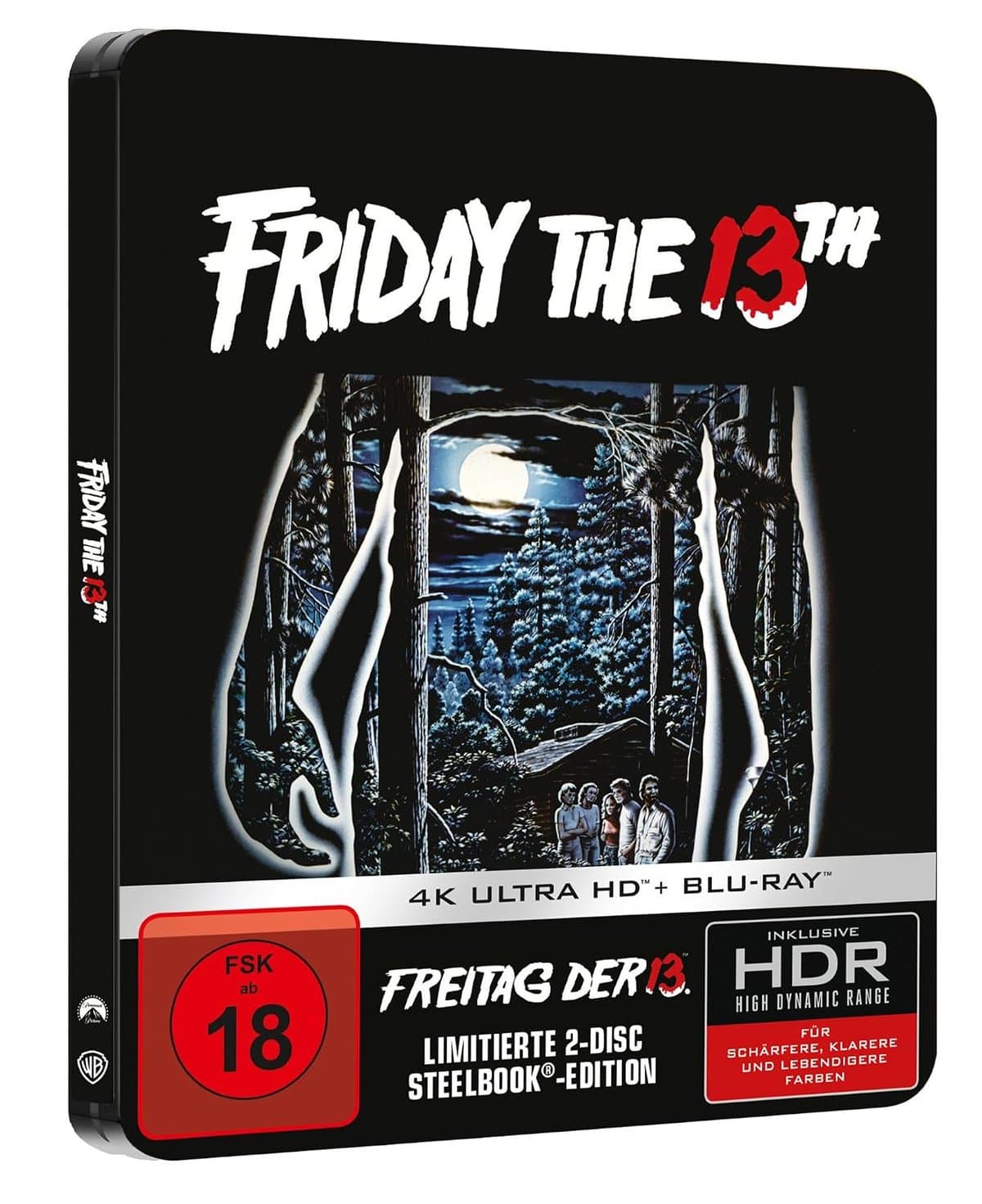 Freitag der 13. - Steelbook (4K Ultra HD + Blu-ray) [2 BRs]