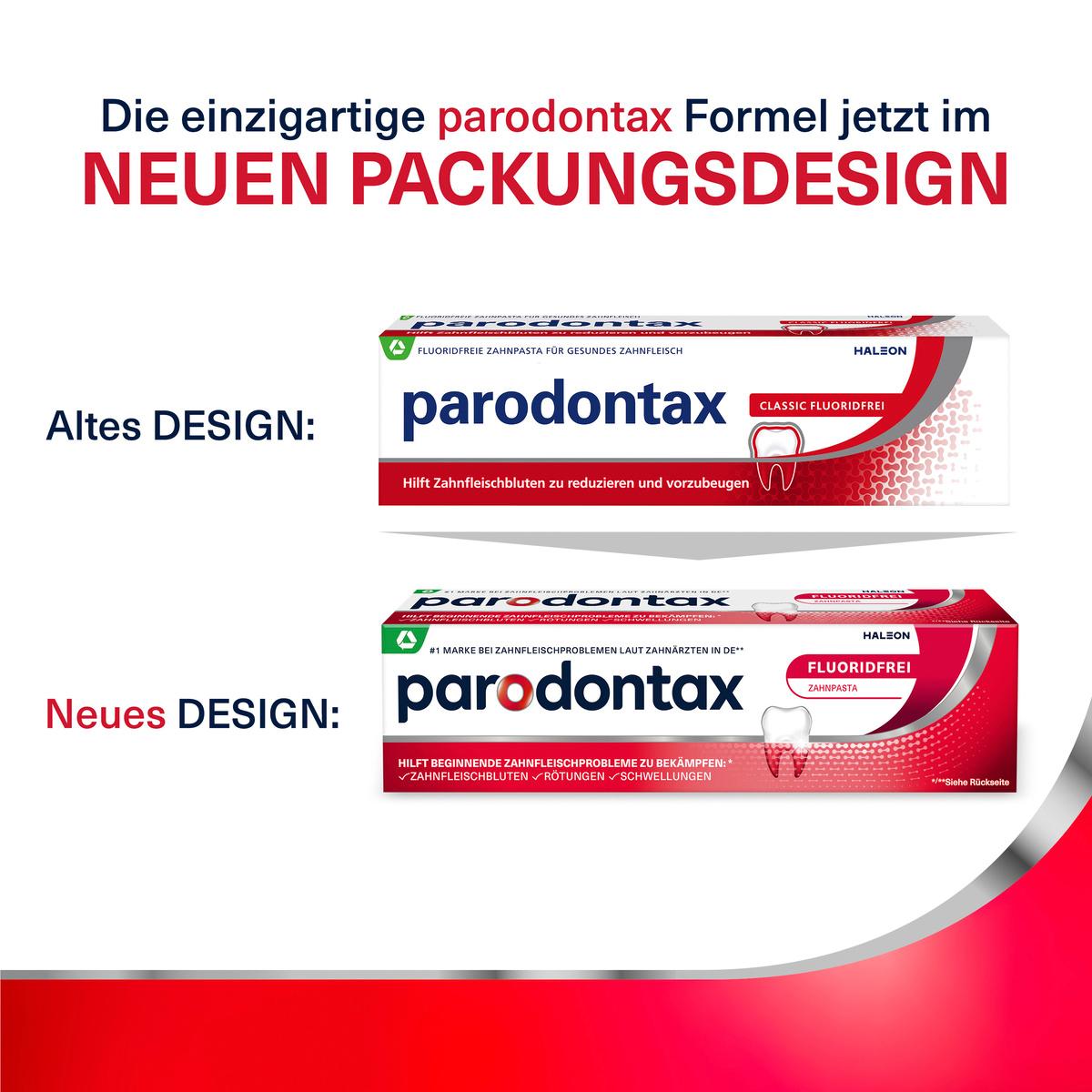 Produktbild Parodontax Classic Fluoridfrei Zahncreme 11 von 11