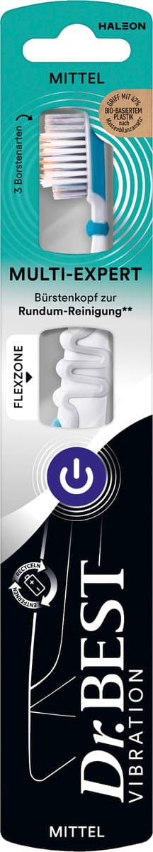 Dr.BEST Vibration Multi Expert Zahnbürste mittel