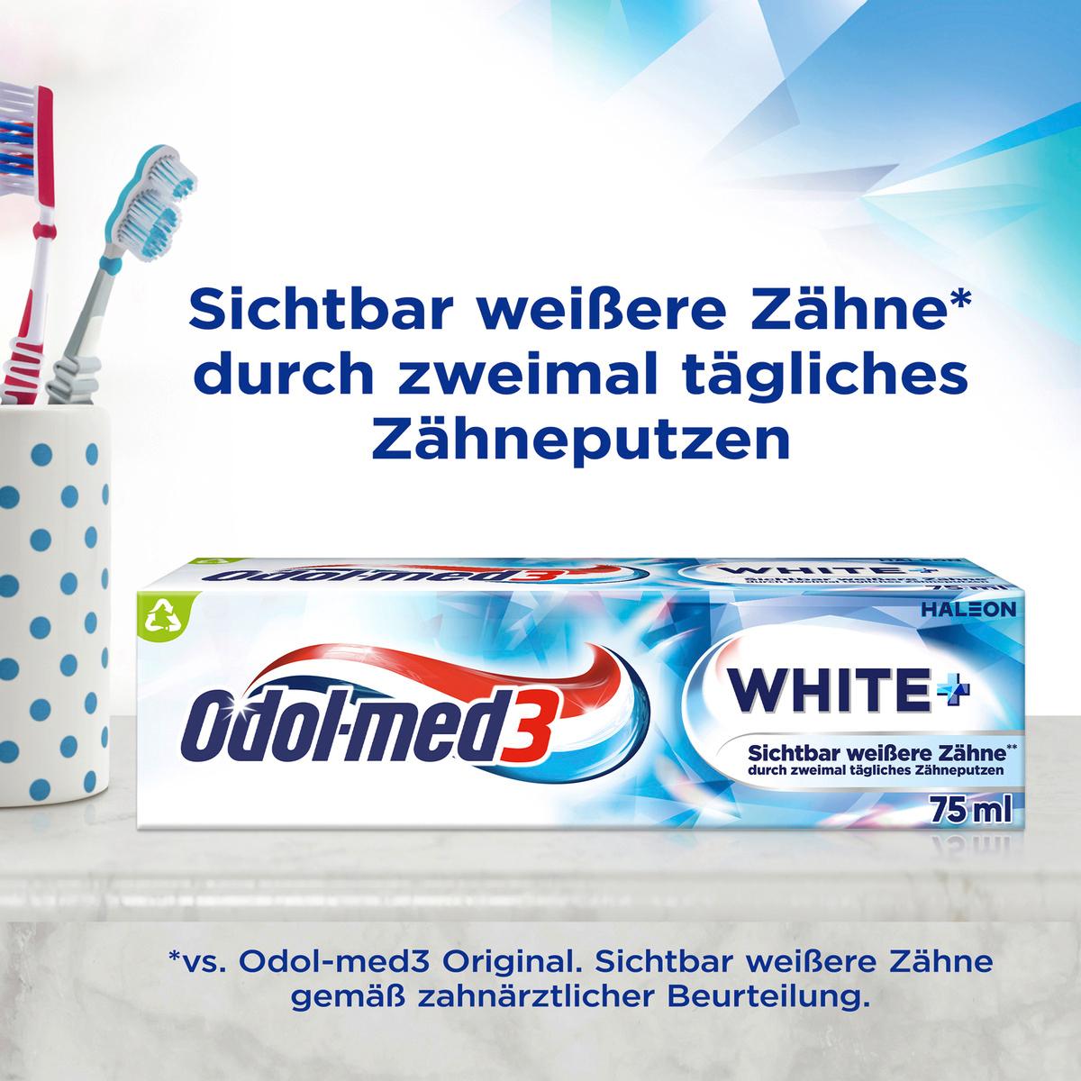 Produktbild Odol-med3 White + Zahncreme  9 von 9