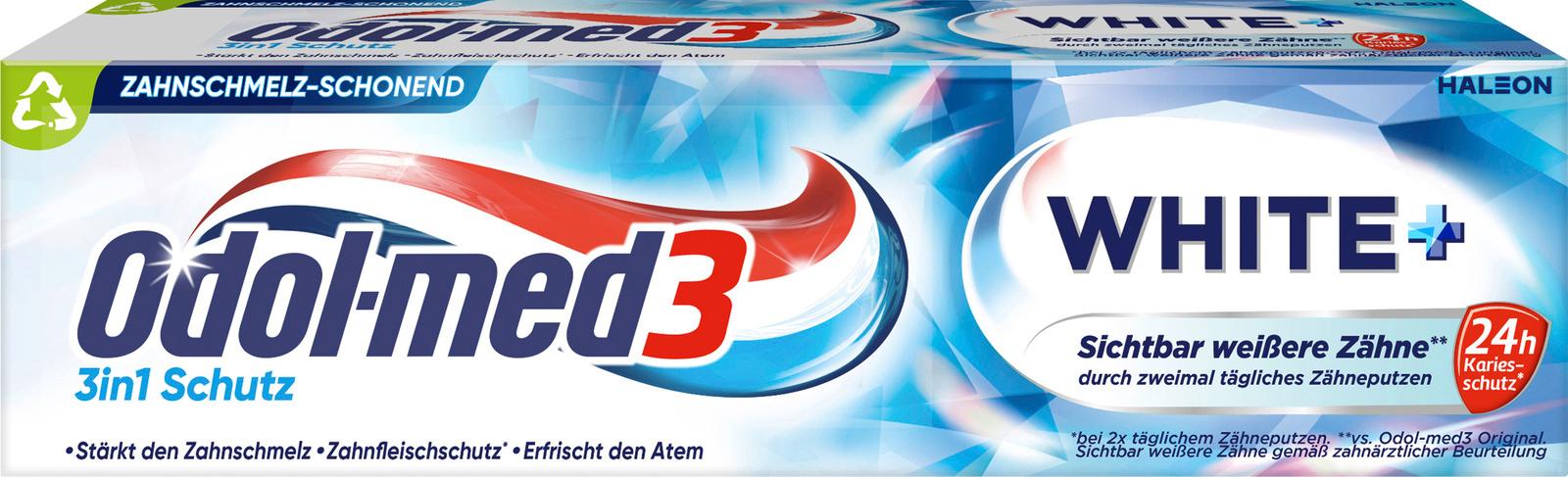 Odol-med3 White + Zahncreme 