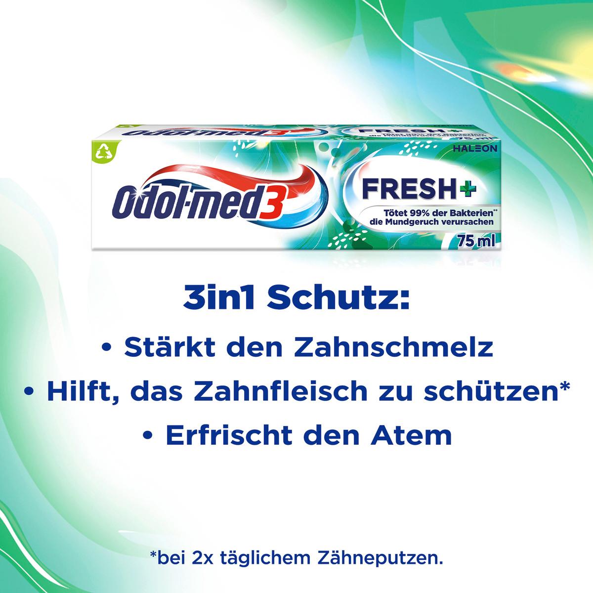 Produktbild Odol-med3 Fresh+ Zahncreme  4 von 9