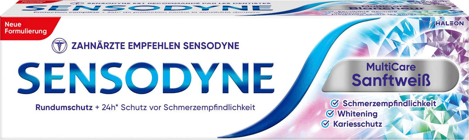 Sensodyne Zahncreme MultiCare Sanftweiß 