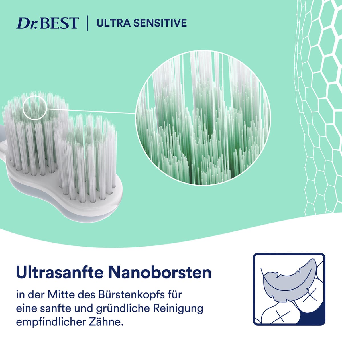 Produktbild Dr.BEST Zahnbürste Ultra Sensitive  7 von 11