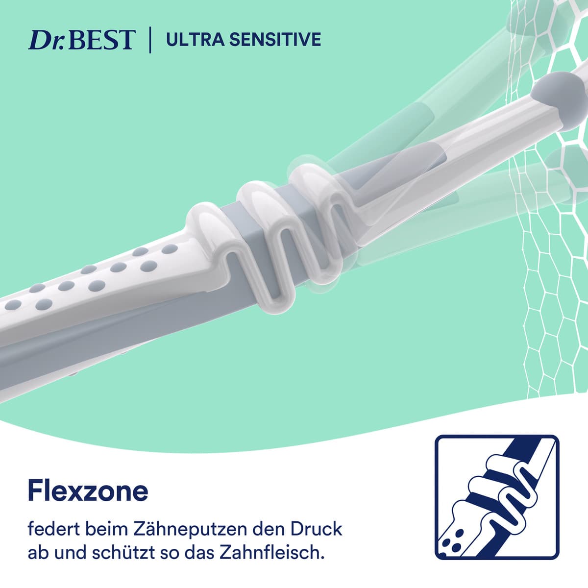 Produktbild Dr.BEST Zahnbürste Ultra Sensitive  9 von 11