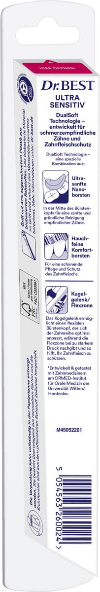 Produktbild Dr.BEST Zahnbürste Ultra Sensitive  3 von 11