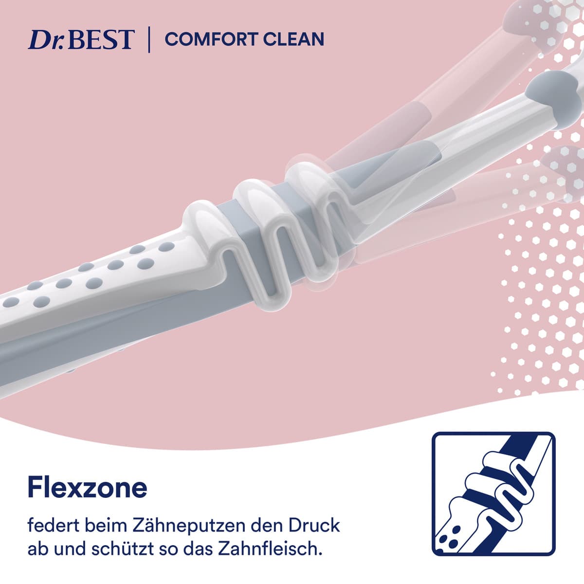 Produktbild Dr.BEST Zahnbürste Comfort Clean  8 von 11