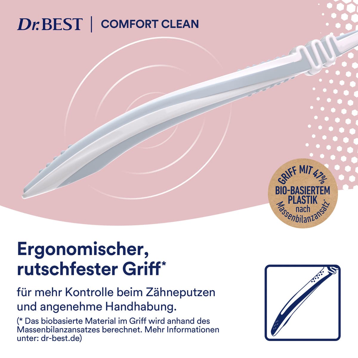 Produktbild Dr.BEST Zahnbürste Comfort Clean  9 von 11