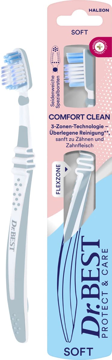 Produktbild Dr.BEST Zahnbürste Comfort Clean  2 von 11