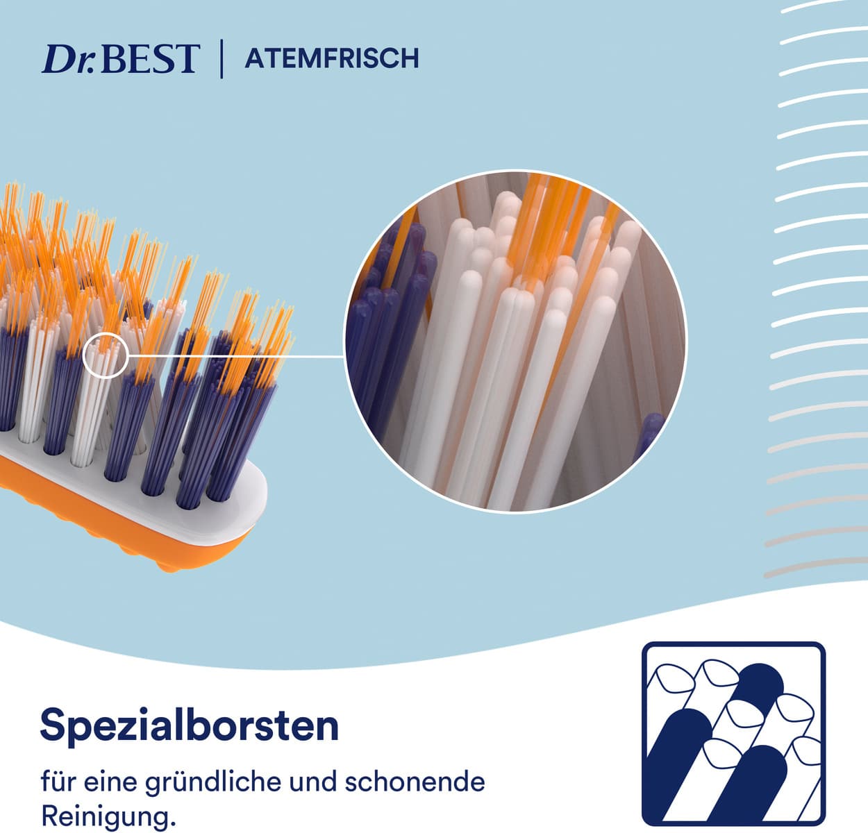 Produktbild Dr.BEST Professional Atemfrisch mittel Zahnbürste 6 von 13