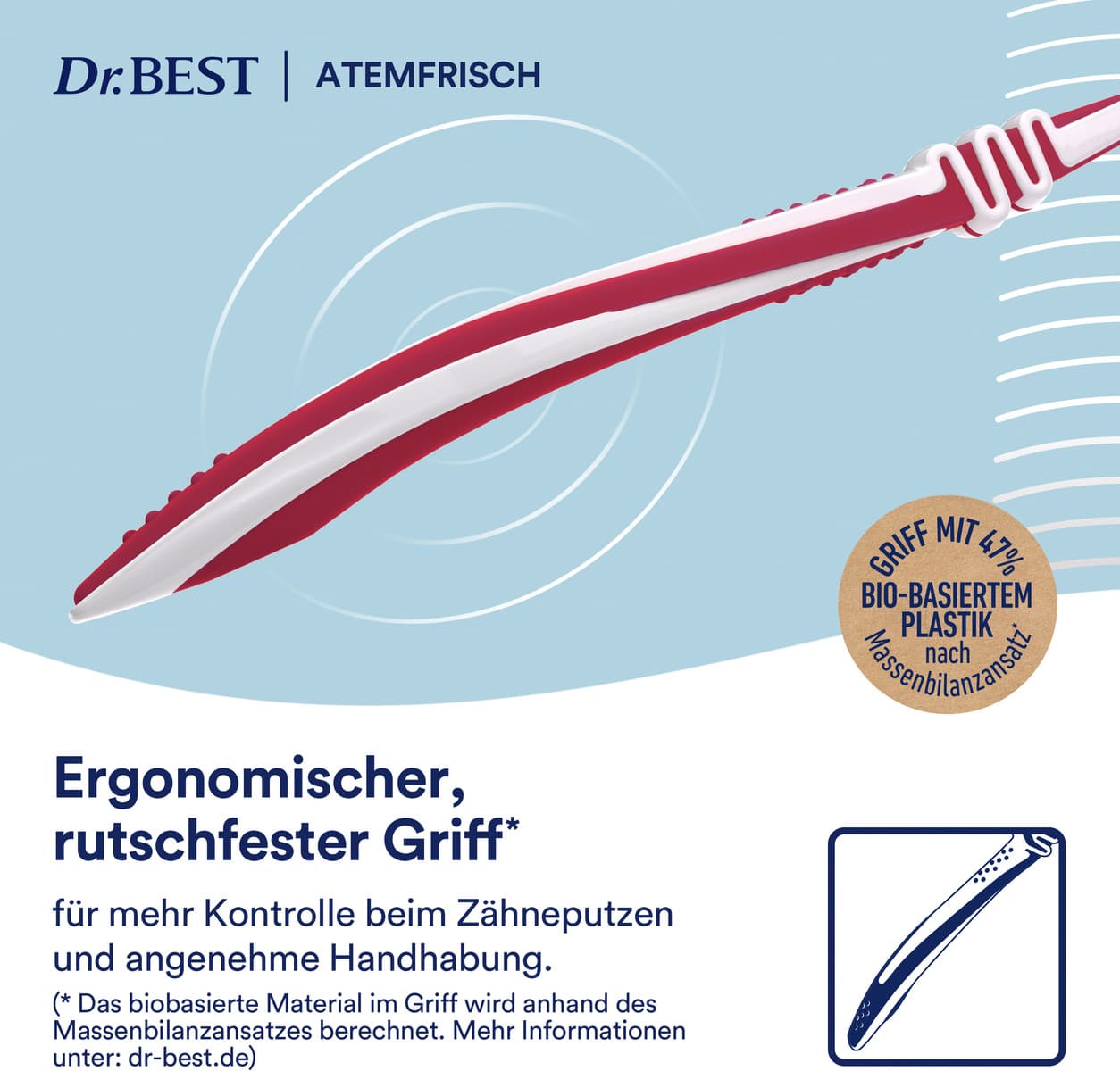 Produktbild Dr.BEST Professional Atemfrisch mittel Zahnbürste 9 von 13