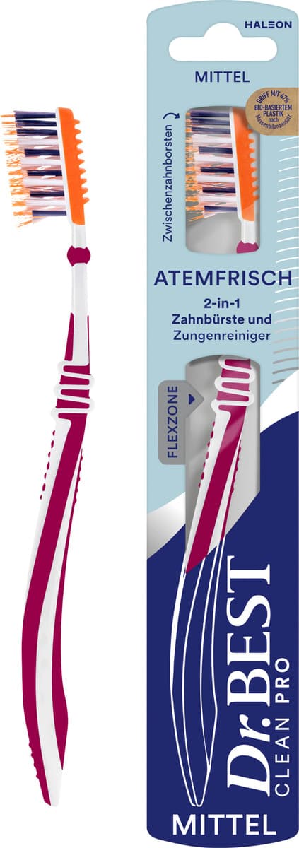Produktbild Dr.BEST Professional Atemfrisch mittel Zahnbürste 2 von 13