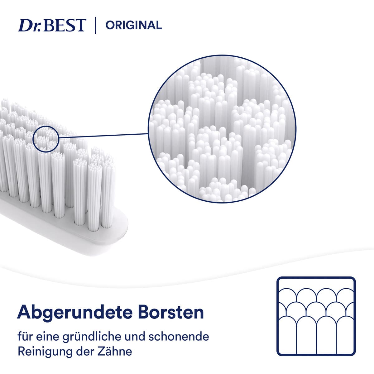 Produktbild Dr.BEST Classic Original mittel Zahnbürste 4 von 10