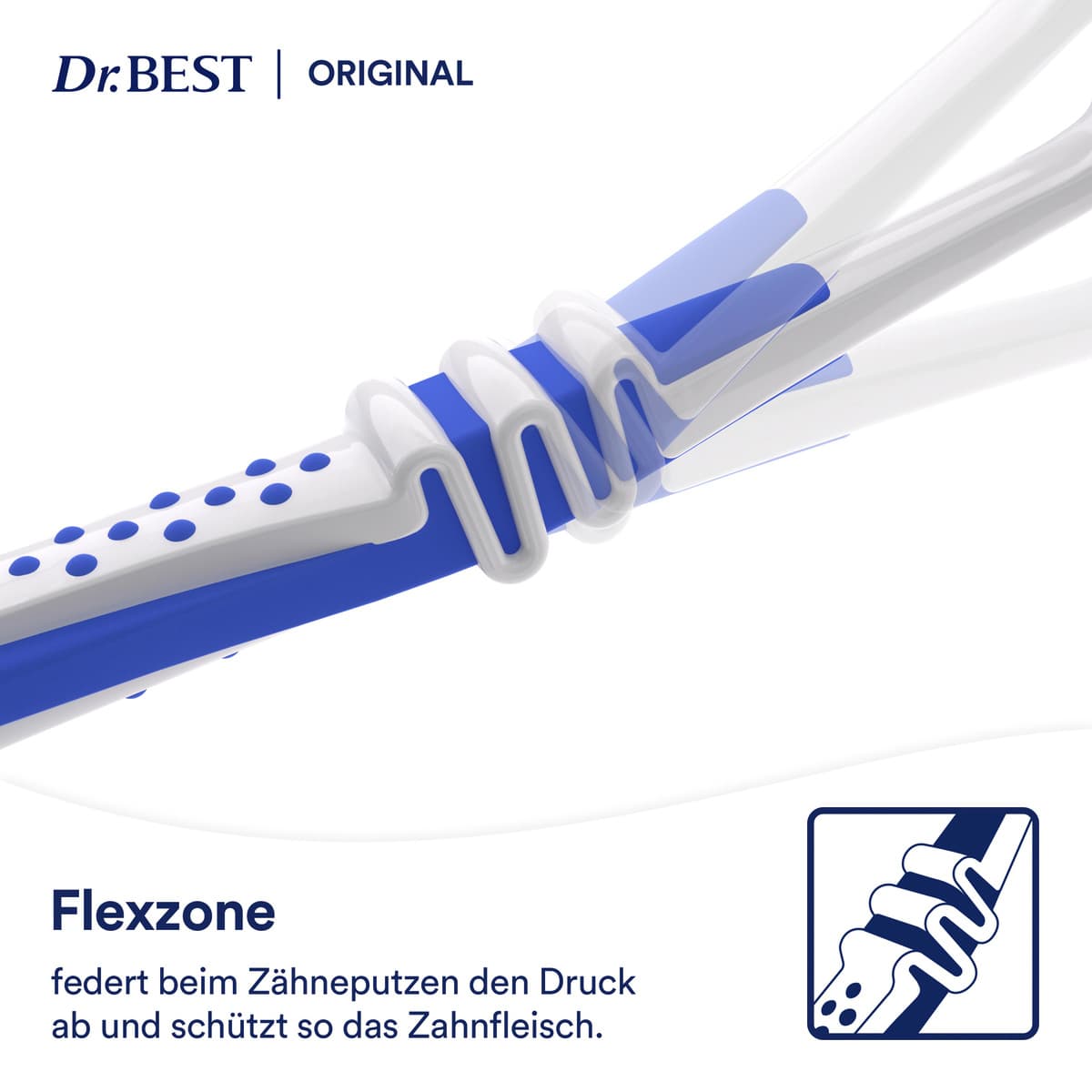 Produktbild Dr.BEST Classic Original mittel Zahnbürste 6 von 10