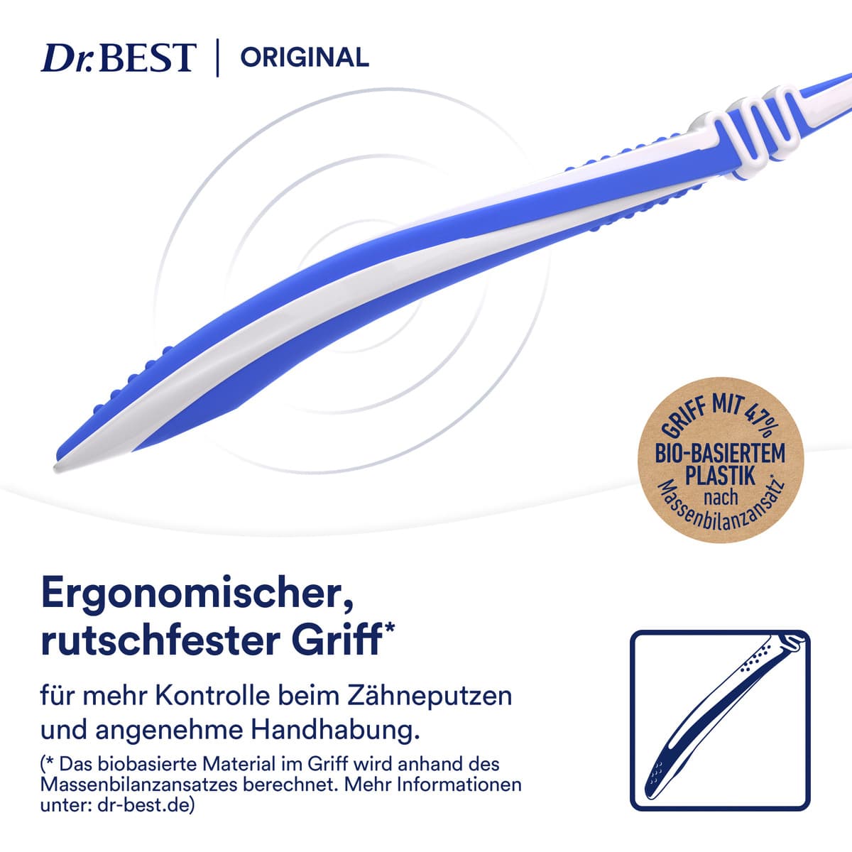 Produktbild Dr.BEST Classic Original mittel Zahnbürste 7 von 10