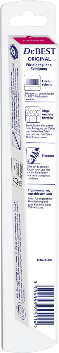 Produktbild Dr.BEST Classic Original mittel Zahnbürste 2 von 10