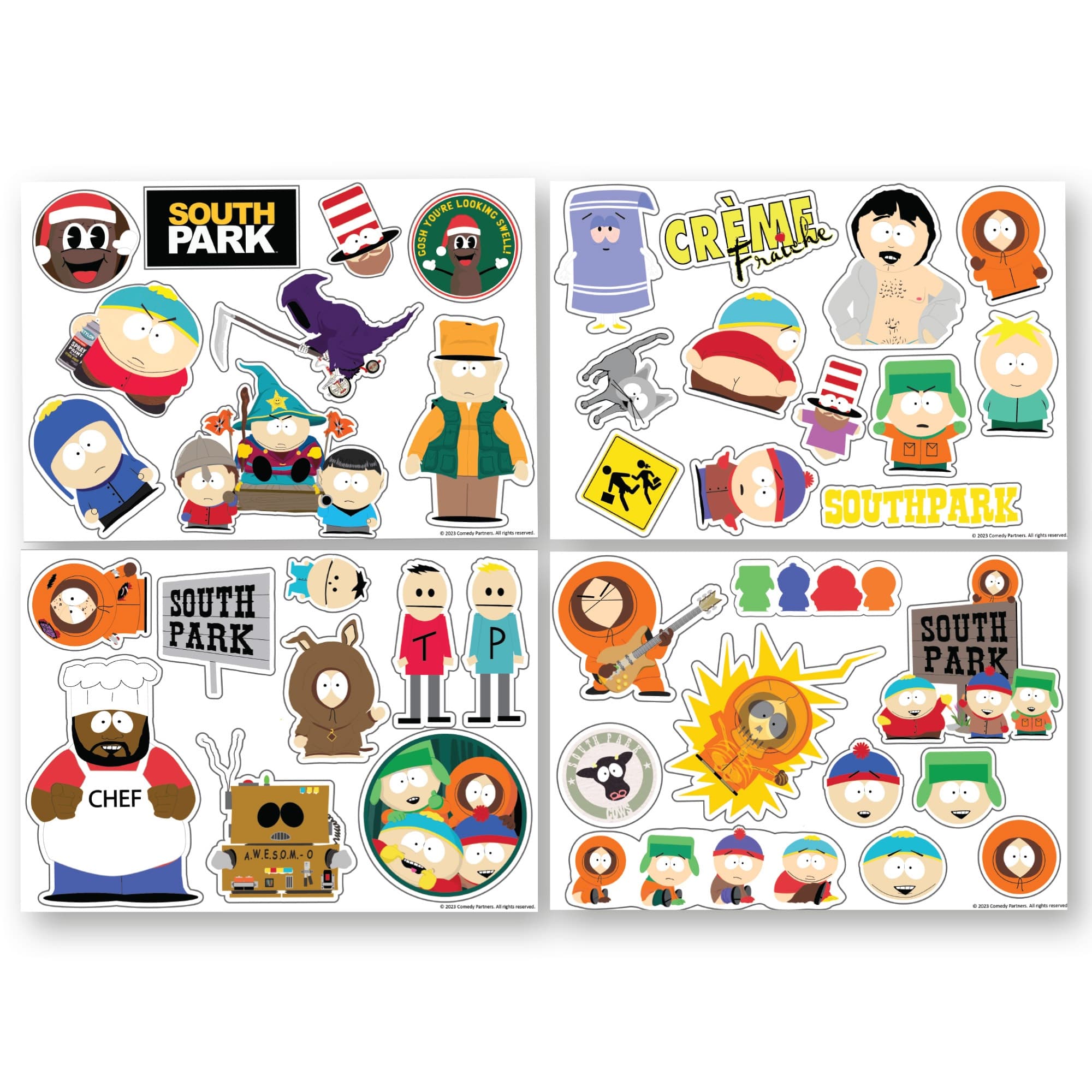 South Park Sticker Set